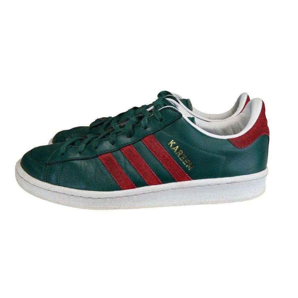 ADIDAS Kareem Abdul Jabbar Sz 8‎ Sneakers NBA Milwaukee Bucks Superstar RARE